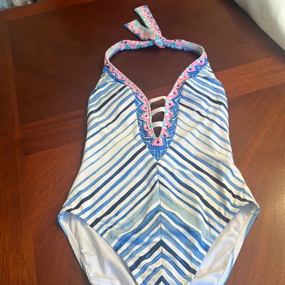 NWT Sz 2 Pulitzer loraline one piece swimsuit - Picture 4 of 6